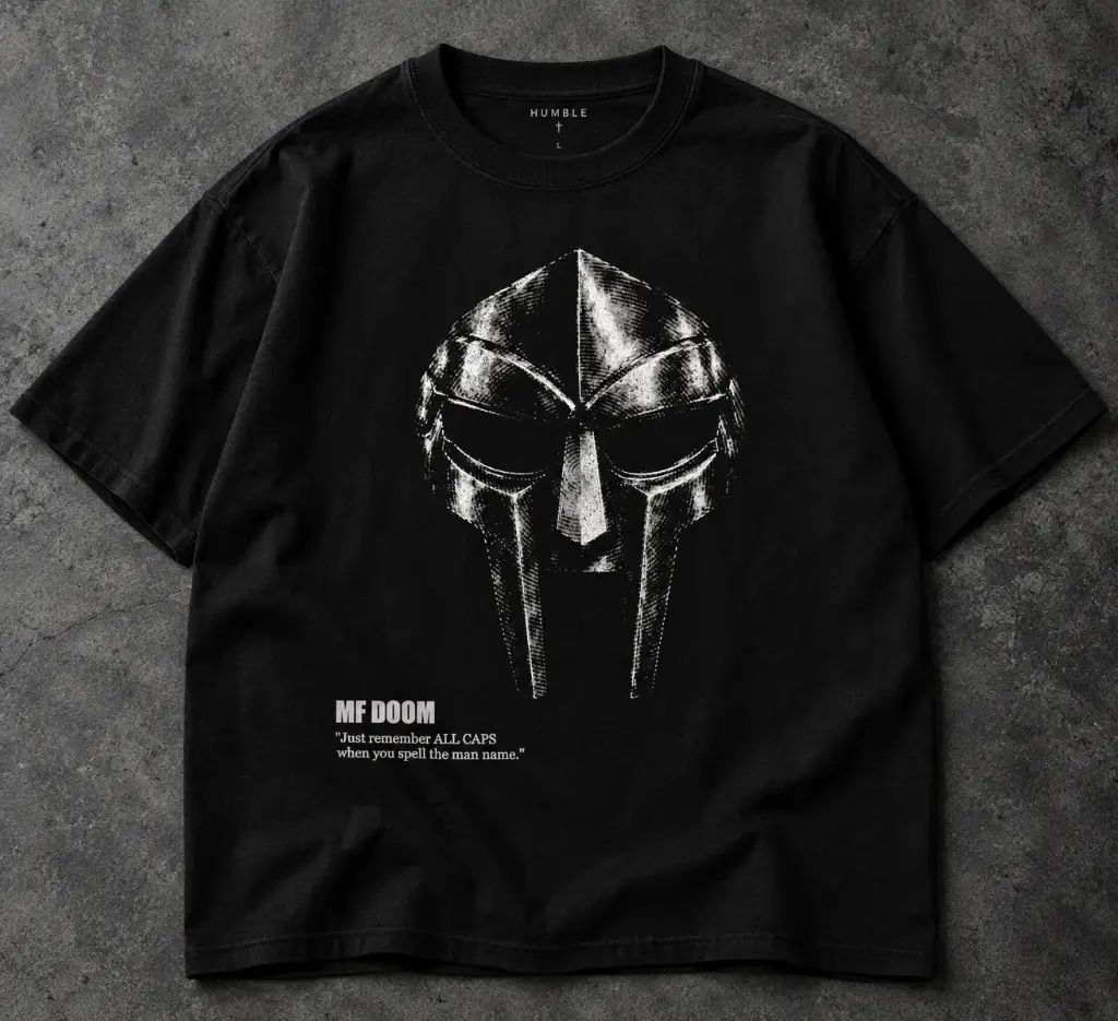 Camiseta Oversize MF DOOM